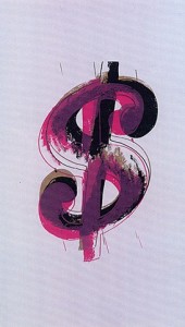 Warhol - Paper Dollar